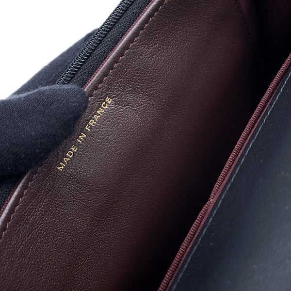 シャネル チェーンウォレット クラシック マトラッセ ココマーク ラムスキン AP0250 CHANEL 財布 ブラック 黒