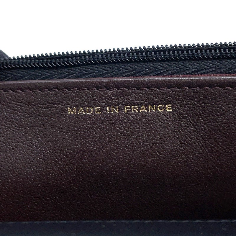 シャネル チェーンウォレット クラシック マトラッセ ココマーク ラムスキン AP0250 CHANEL 財布 ブラック 黒