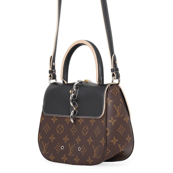 ルイヴィトン ハンドバッグ モノグラム チェーン・イットPM M44115 LOUIS VUITTON 2way 黒 ブラック