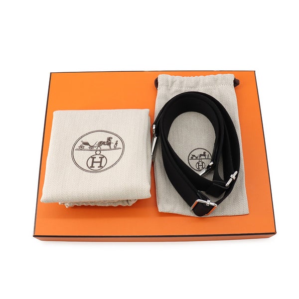 エルメス ショルダーバッグ エブリン3 23 ブラック/シルバー金具 トリヨンクレマンス G刻印 HERMES 黒