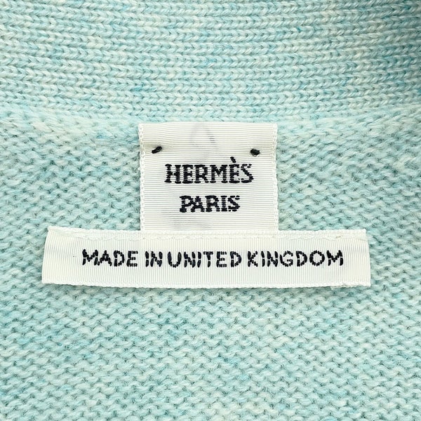 エルメス カーディガン セリエボタン ロングカーディガン カシミヤ レディースサイズ36 HERMES トップス ニット