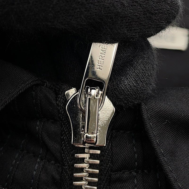 エルメス ワンピース ロングフレア ゴムドレス サイズ42 HERMES アパレル 黒