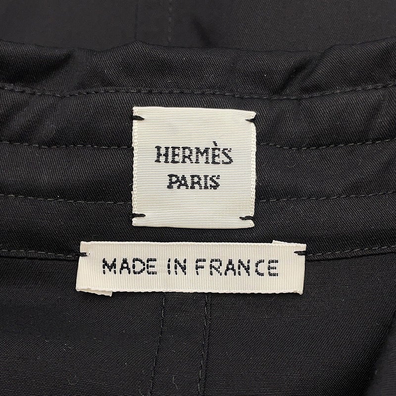 エルメス ワンピース ロングフレア ゴムドレス サイズ42 HERMES アパレル 黒