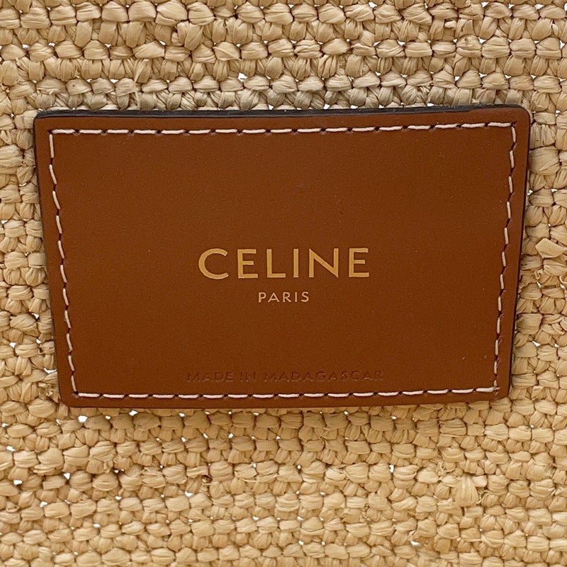 セリーヌ ハンドバッグ ティーン サプル クラシック パニエ ラフィア 115802FF7.04LU CELINE バッグ トート