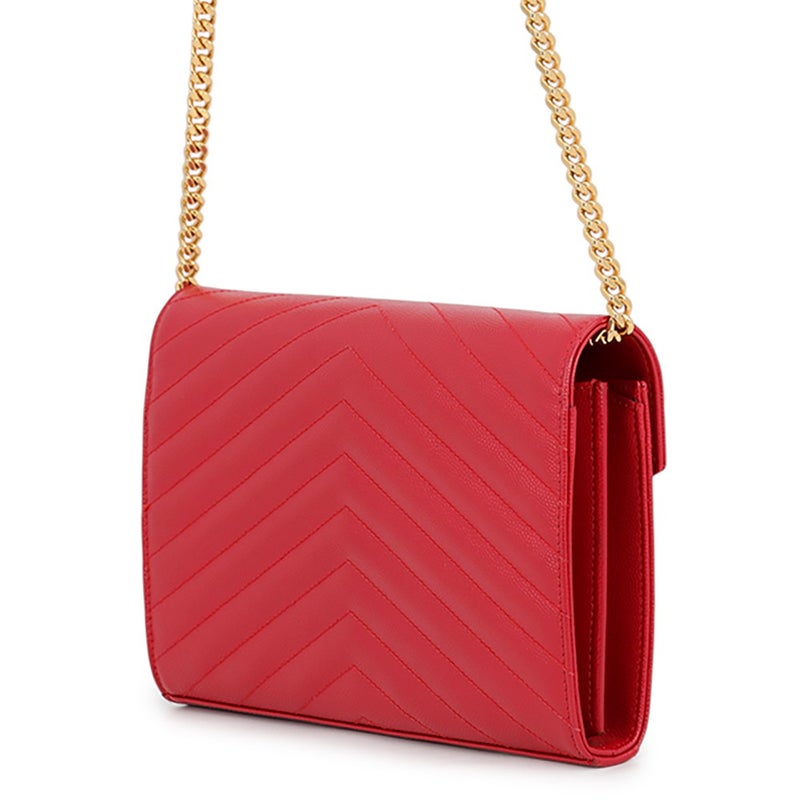 サンローランパリ チェーンウォレット カサンドラ クラシック 377828 SAINT LAURENT PARIS 財布 YSL