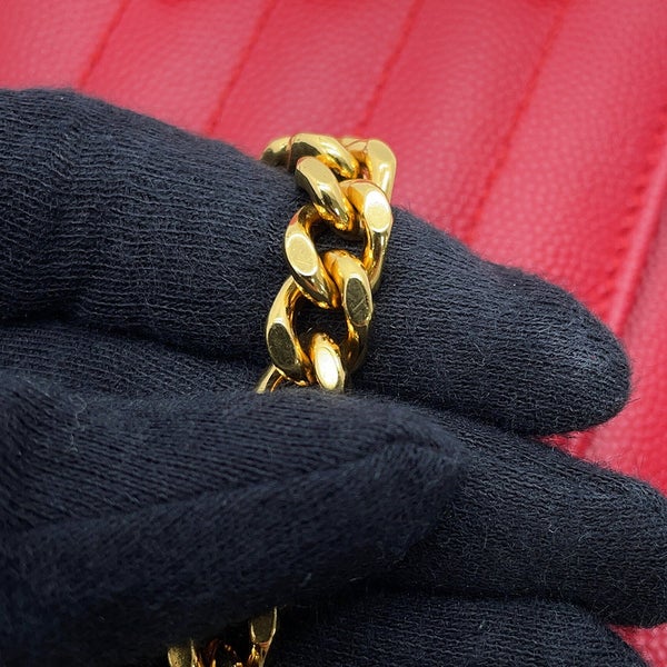 サンローランパリ チェーンウォレット カサンドラ クラシック 377828 SAINT LAURENT PARIS 財布 YSL