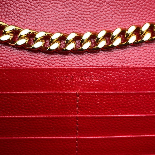 サンローランパリ チェーンウォレット カサンドラ クラシック 377828 SAINT LAURENT PARIS 財布 YSL