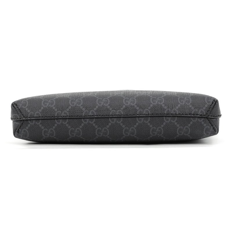 グッチ ショルダーバッグ インターロッキングG GGスプリーム レザー 760021 GUCCI バッグ 黒