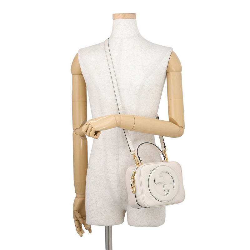 グッチ ハンドバッグ ブロンディトップハンドル レザー 744434 GUCCI バッグ ２wayショルダー