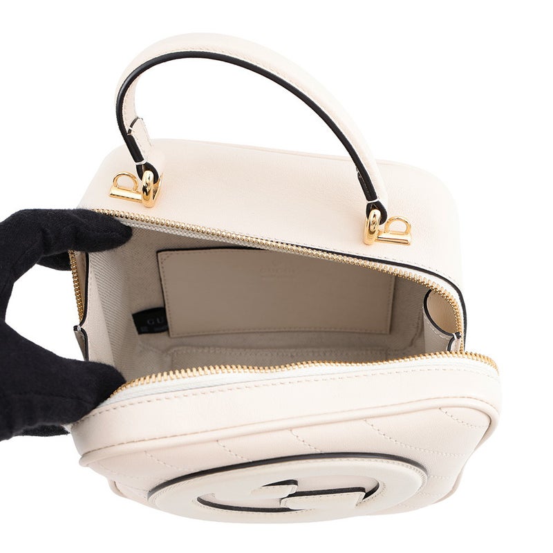 グッチ ハンドバッグ ブロンディトップハンドル レザー 744434 GUCCI バッグ ２wayショルダー