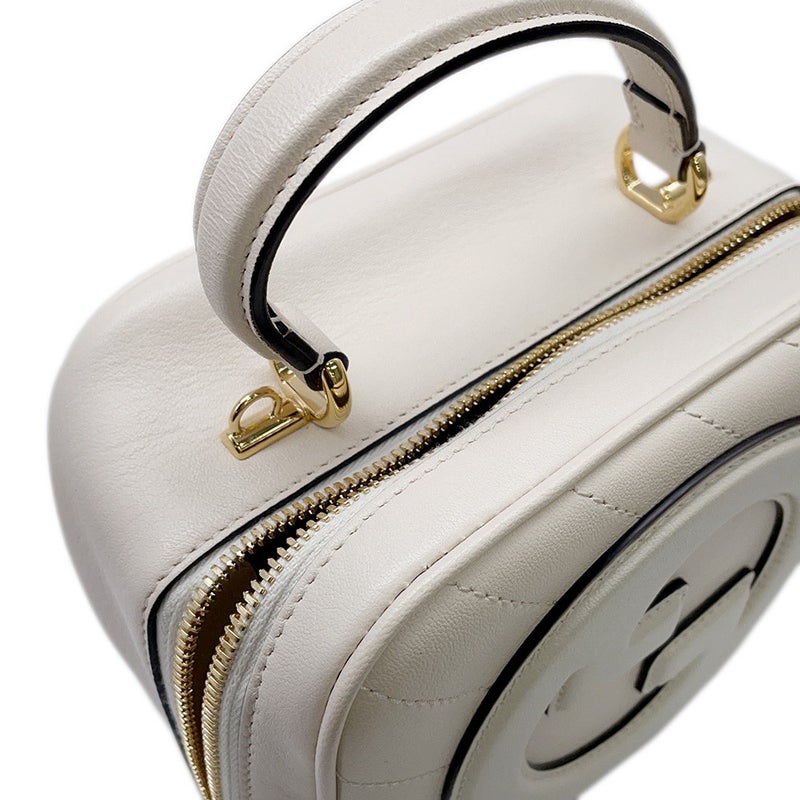 グッチ ハンドバッグ ブロンディトップハンドル レザー 744434 GUCCI バッグ ２wayショルダー