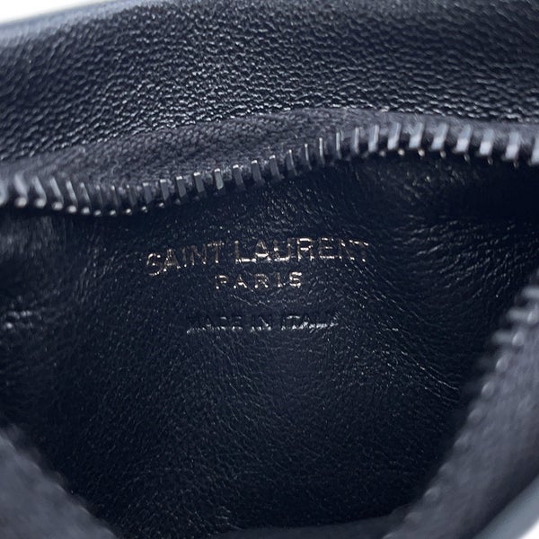 サンローランパリ コインケース パフィー パテント ロゴ 777889 SAINT LAURENT PARIS 財布 黒