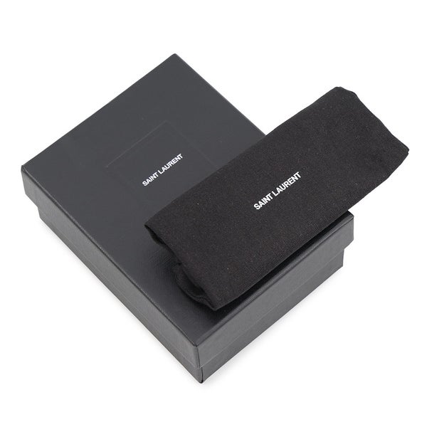 サンローランパリ コインケース パフィー パテント ロゴ 777889 SAINT LAURENT PARIS 財布 黒