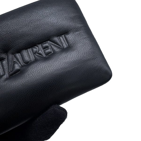 サンローランパリ コインケース ロゴ レザー 777889 SAINT LAURENT PARIS 財布 黒