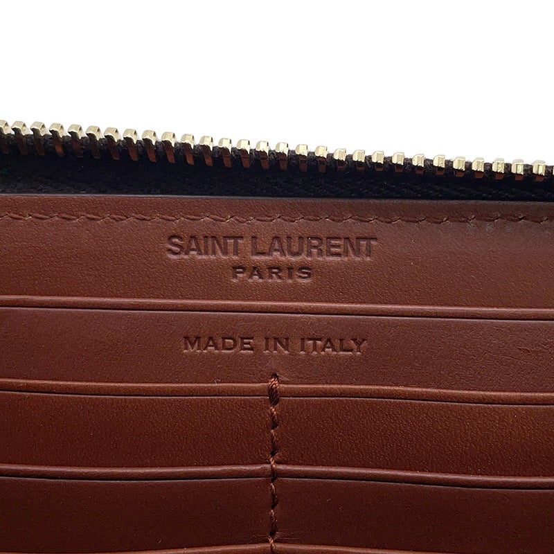 サンローランパリ 長財布 ル・モノグラム ジップアラウンドウォレット レザー 664491 SAINT LAURENT PARIS 財布