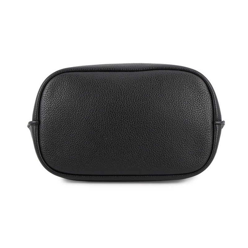 サンローランパリ ショルダーバッグ ブークル バケットバッグ レザー 727673 SAINT LAURENT PARIS 黒