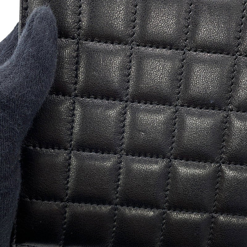 サンローランパリ クラッチバッグ フラップ ポーチ ラムスキン 759879 SAINT LAURENT PARIS 黒