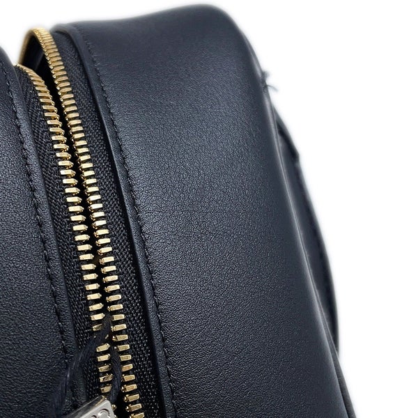 ロエベ ハンドバッグ アマソナ19 スクエアバッグ キャンバス カーフレザー LOEWE 2wayショルダーバッグ 黒