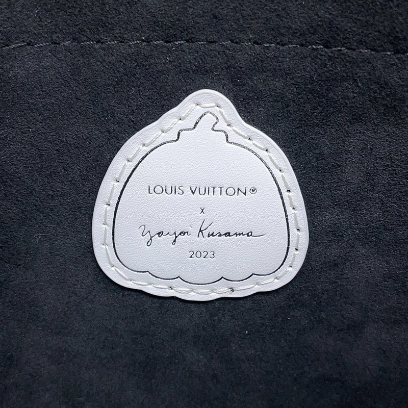 ルイヴィトン ショルダーバッグ モノグラム・アンプラント/インフィニティ ドット LV × YK ミュルティ・ポシェット・アクセソワール M46410 黒