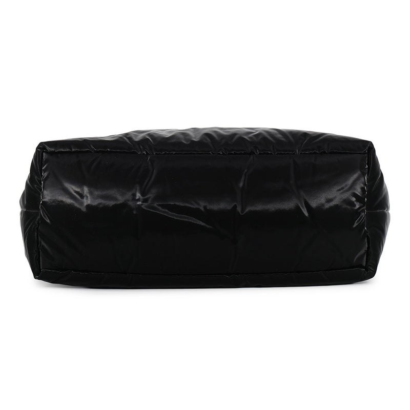 サンローランパリ トートバッグ ワイド パファー ロゴ ショッピングバッグ 756269 SAINT LAURENT PARIS 黒
