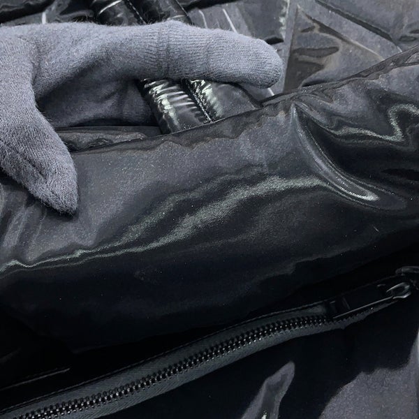 サンローランパリ トートバッグ ワイド パファー ロゴ ショッピングバッグ 756269 SAINT LAURENT PARIS 黒