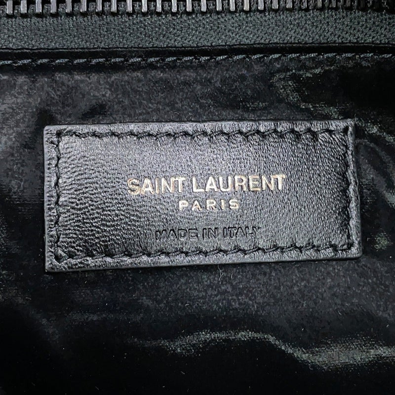 サンローランパリ トートバッグ ワイド パファー ロゴ ショッピングバッグ 756269 SAINT LAURENT PARIS 黒