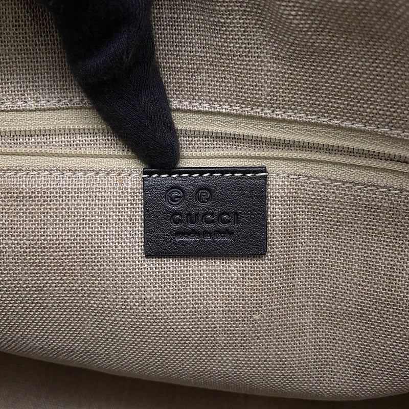 グッチ ハンドバッグ マイクログッチシマ レザー 449663 GUCCI 2wayショルダーバッグ 黒 アウトレット品