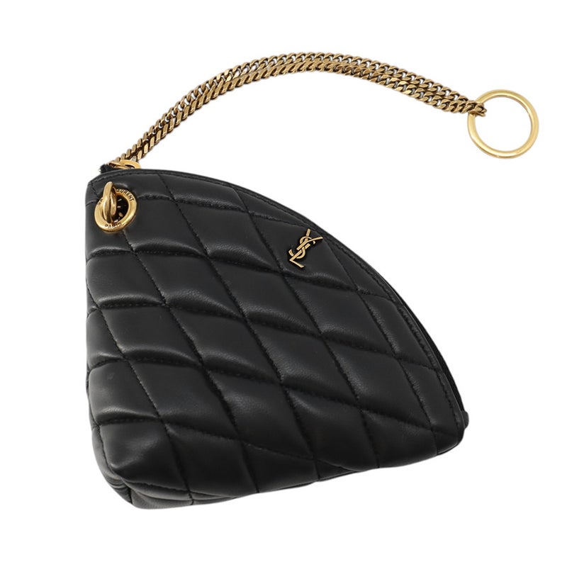 サンローランパリ コインケース サド ラムスキン 802198 SAINT LAURENT PARIS 財布 黒