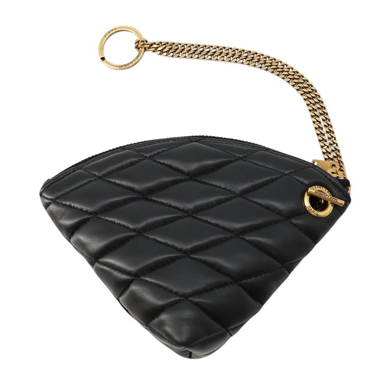 サンローランパリ コインケース サド ラムスキン 802198 SAINT LAURENT PARIS 財布 黒