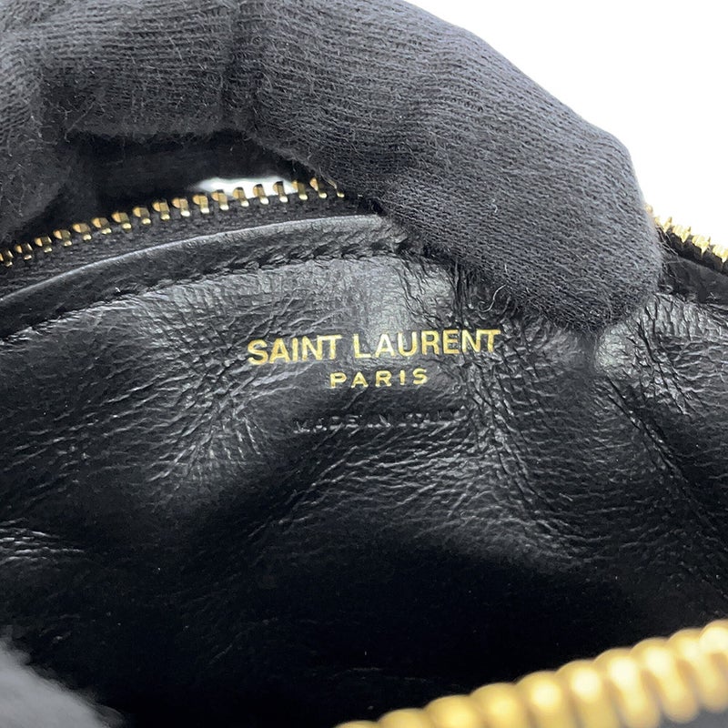サンローランパリ コインケース サド ラムスキン 802198 SAINT LAURENT PARIS 財布 黒