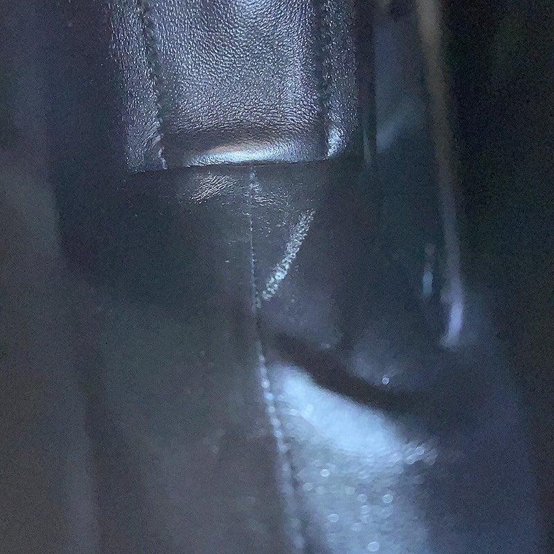 サンローランパリ ワンショルダーバッグ ランデヴー ミニ ホーボーバッグ パテントレザー 773626 SAINT LAURENT PARIS 黒