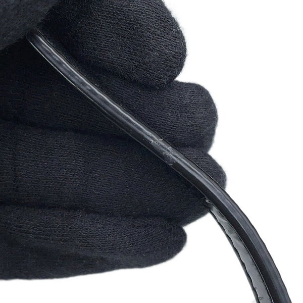 サンローランパリ ワンショルダーバッグ ランデヴー ミニ ホーボーバッグ パテントレザー 773626 SAINT LAURENT PARIS 黒