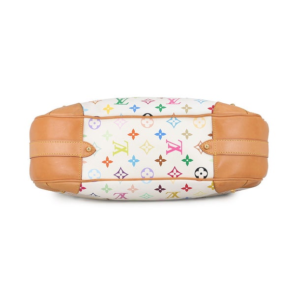 ルイヴィトン ショルダーバッグ モノグラム・マルチカラー グレタ M40195 LOUIS VUITTON ヴィトン バッグ 白