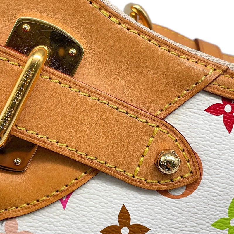 ルイヴィトン ショルダーバッグ モノグラム・マルチカラー グレタ M40195 LOUIS VUITTON ヴィトン バッグ 白