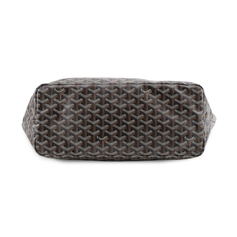 ゴヤール トートバッグ サンルイPM ヘリンボーン PVC レザー STLOUIPMLTY01CL01P GOYARD 黒