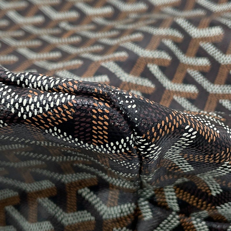 ゴヤール トートバッグ サンルイPM ヘリンボーン PVC レザー STLOUIPMLTY01CL01P GOYARD 黒