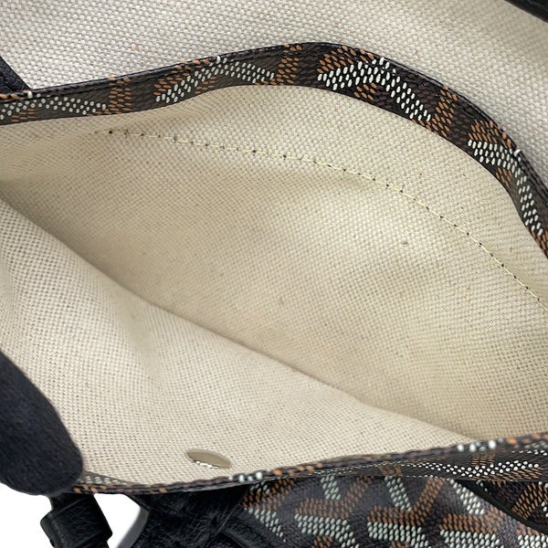 ゴヤール トートバッグ サンルイPM ヘリンボーン PVC レザー STLOUIPMLTY01CL01P GOYARD 黒