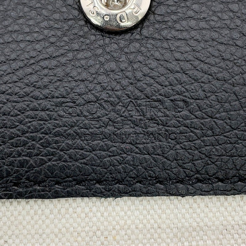 ゴヤール トートバッグ サンルイPM ヘリンボーン PVC レザー STLOUIPMLTY01CL01P GOYARD 黒
