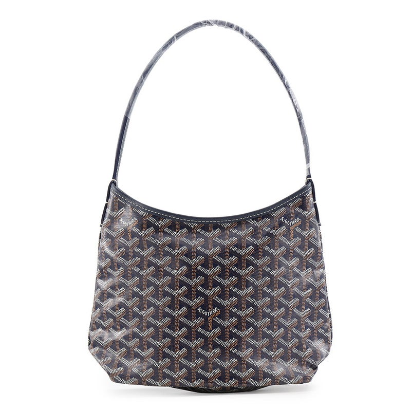 ゴヤール ハンドバッグ ボエム ホーボーバッグ ミニ PVC/レザー BOHEMEMINTY12CL12P GOYARD ポーチ付き ヘリンボーン