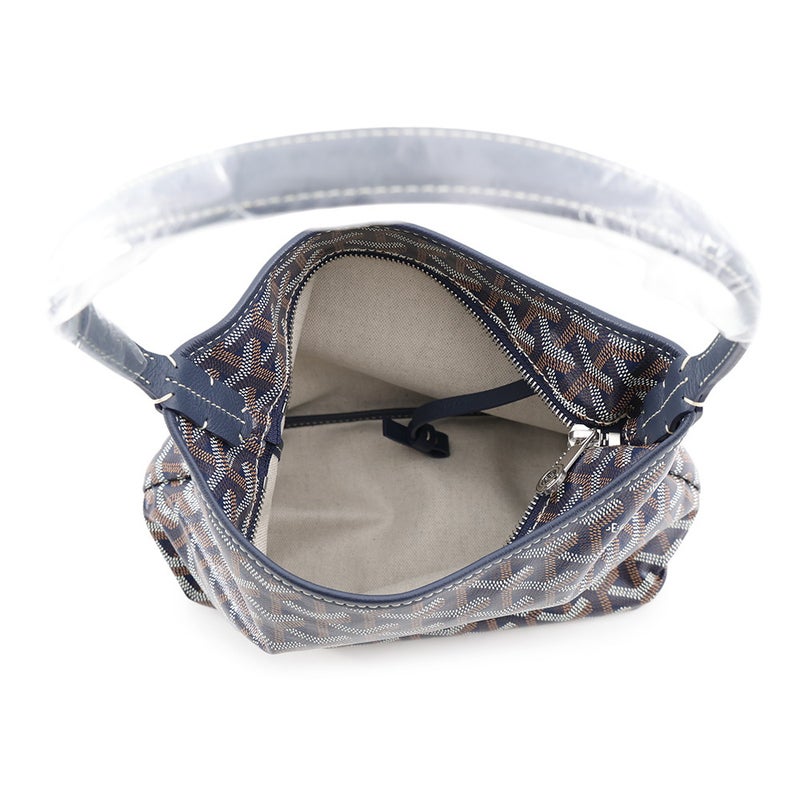 ゴヤール ハンドバッグ ボエム ホーボーバッグ ミニ PVC/レザー BOHEMEMINTY12CL12P GOYARD ポーチ付き ヘリンボーン