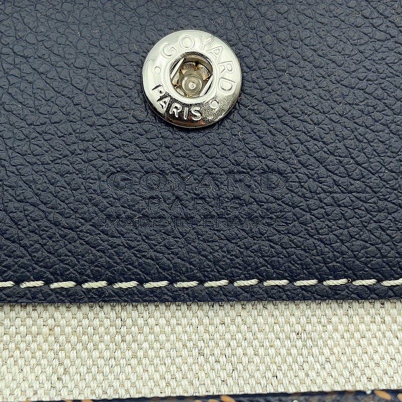 ゴヤール ハンドバッグ ボエム ホーボーバッグ ミニ PVC/レザー BOHEMEMINTY12CL12P GOYARD ポーチ付き ヘリンボーン