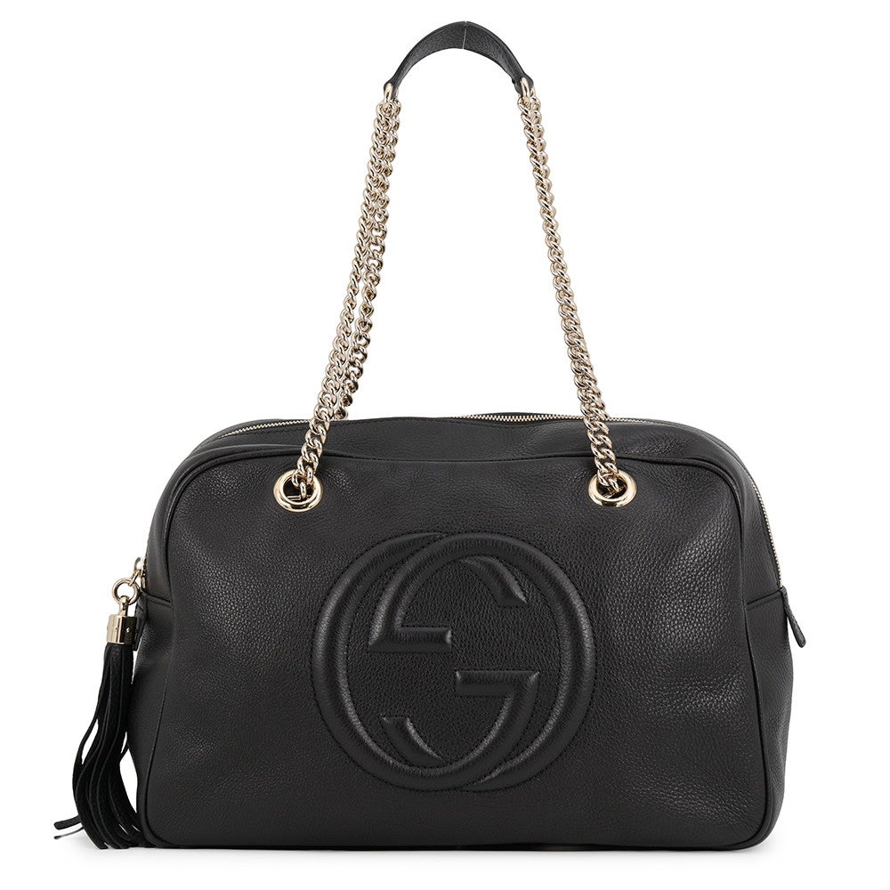 グッチ トートバッグ ソーホー インターロッキングG チェーン