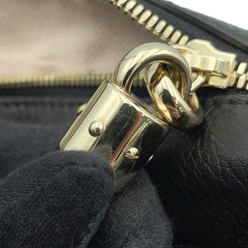 グッチ トートバッグ ソーホー インターロッキングG チェーンショルダーバッグ カーフレザー 353126 GUCCI 黒