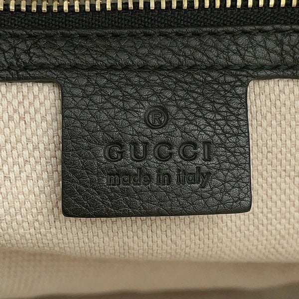 グッチ トートバッグ ソーホー インターロッキングG チェーンショルダーバッグ カーフレザー 353126 GUCCI 黒