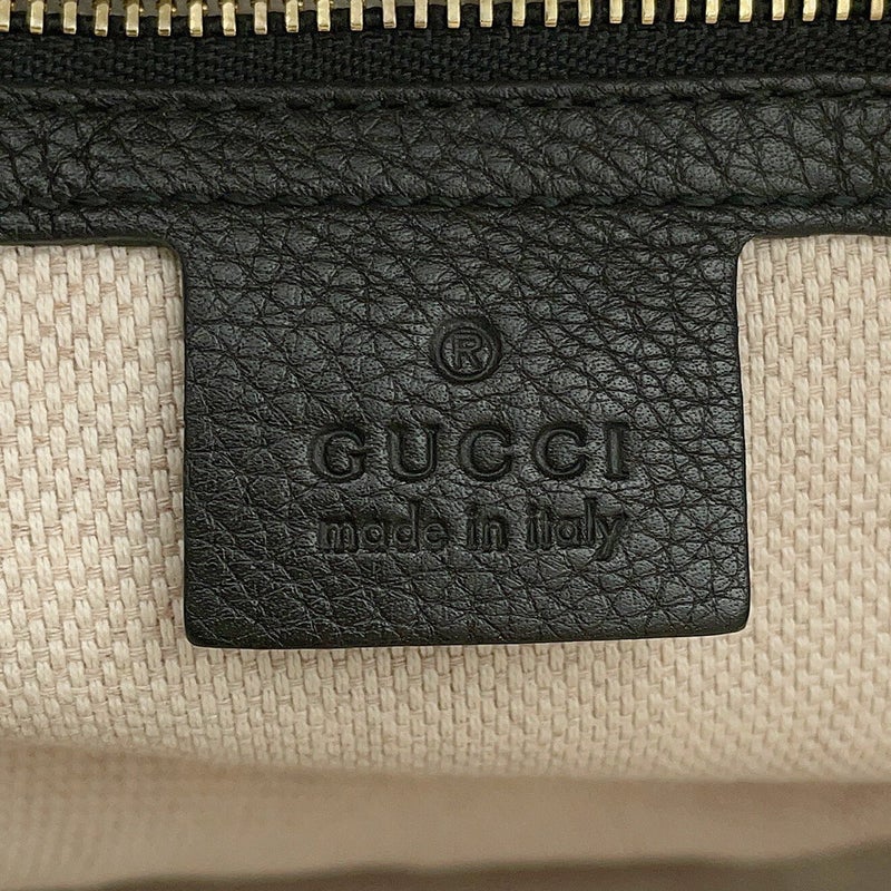 グッチ トートバッグ ソーホー インターロッキングG チェーンショルダーバッグ カーフレザー 353126 GUCCI 黒