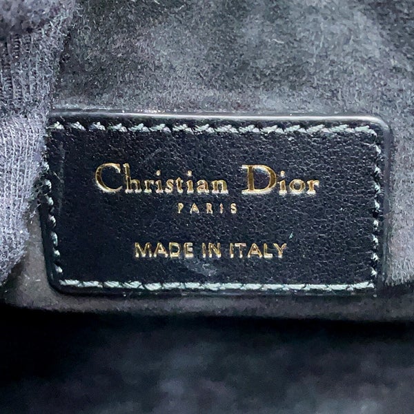 ディオール トートバッグ マクロカナージュ ブックトート スモール カーフレザー M1325OWHP Christian Dior 2way 黒