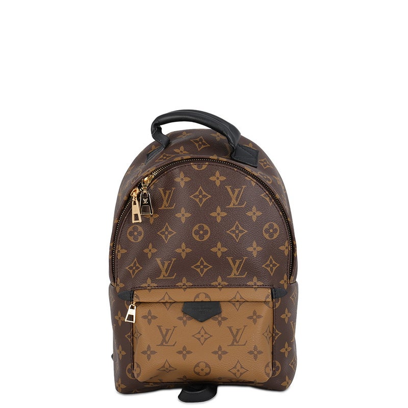 ルイヴィトン リュック モノグラム・リバース パームスプリングス バックパックPM M43116 LOUIS VUITTON ブラック 黒