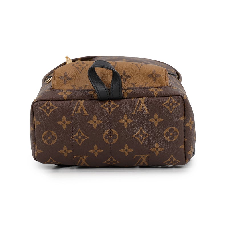 ルイヴィトン リュック モノグラム・リバース パームスプリングス バックパックPM M43116 LOUIS VUITTON ブラック 黒