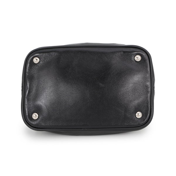 ルイヴィトン ハンドバッグ ラムレザー ノーウェイ・バイブ M14377 LOUIS VUITTON ヴィトン バッグ 2way 黒 ブラック