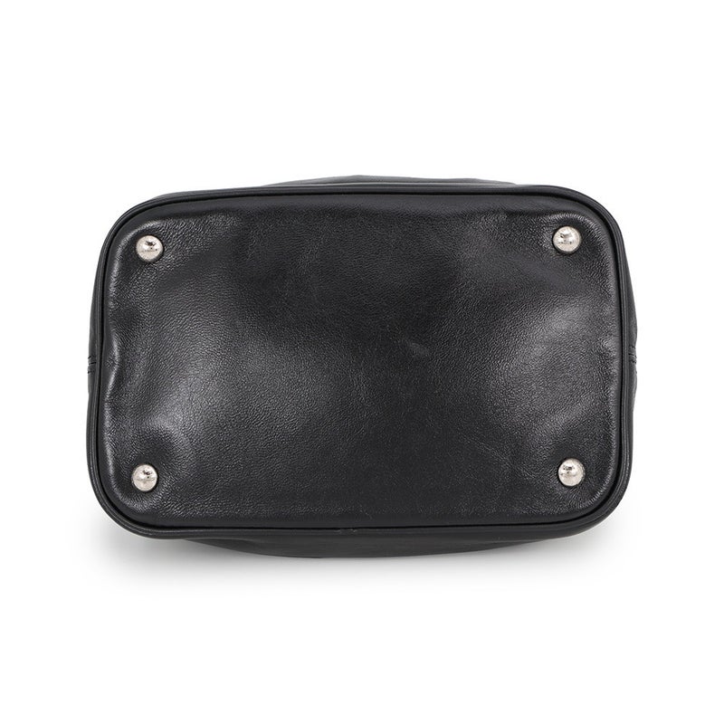 ルイヴィトン ハンドバッグ ラムレザー ノーウェイ・バイブ M14377 LOUIS VUITTON ヴィトン バッグ 2way 黒 ブラック